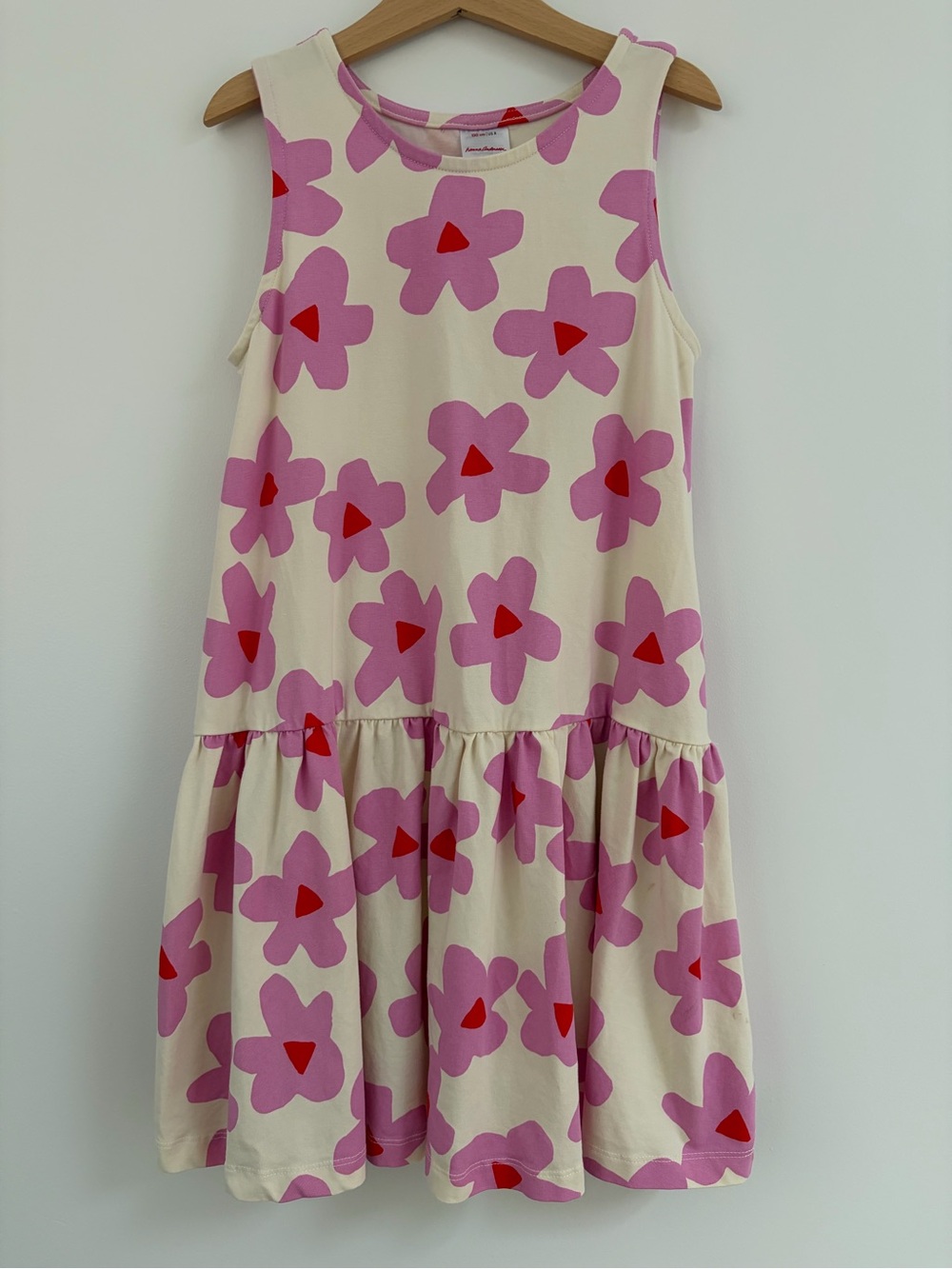Hanna Andersson Drop Waist Peplum Dress